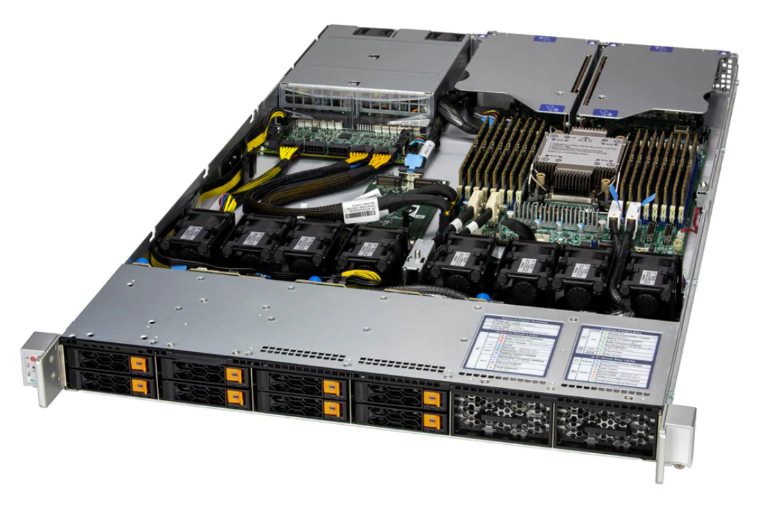 Serwer Supermicro SYS-112C-TN • CSE-MD101TS-R000NDP • X14SBHM • 1U 